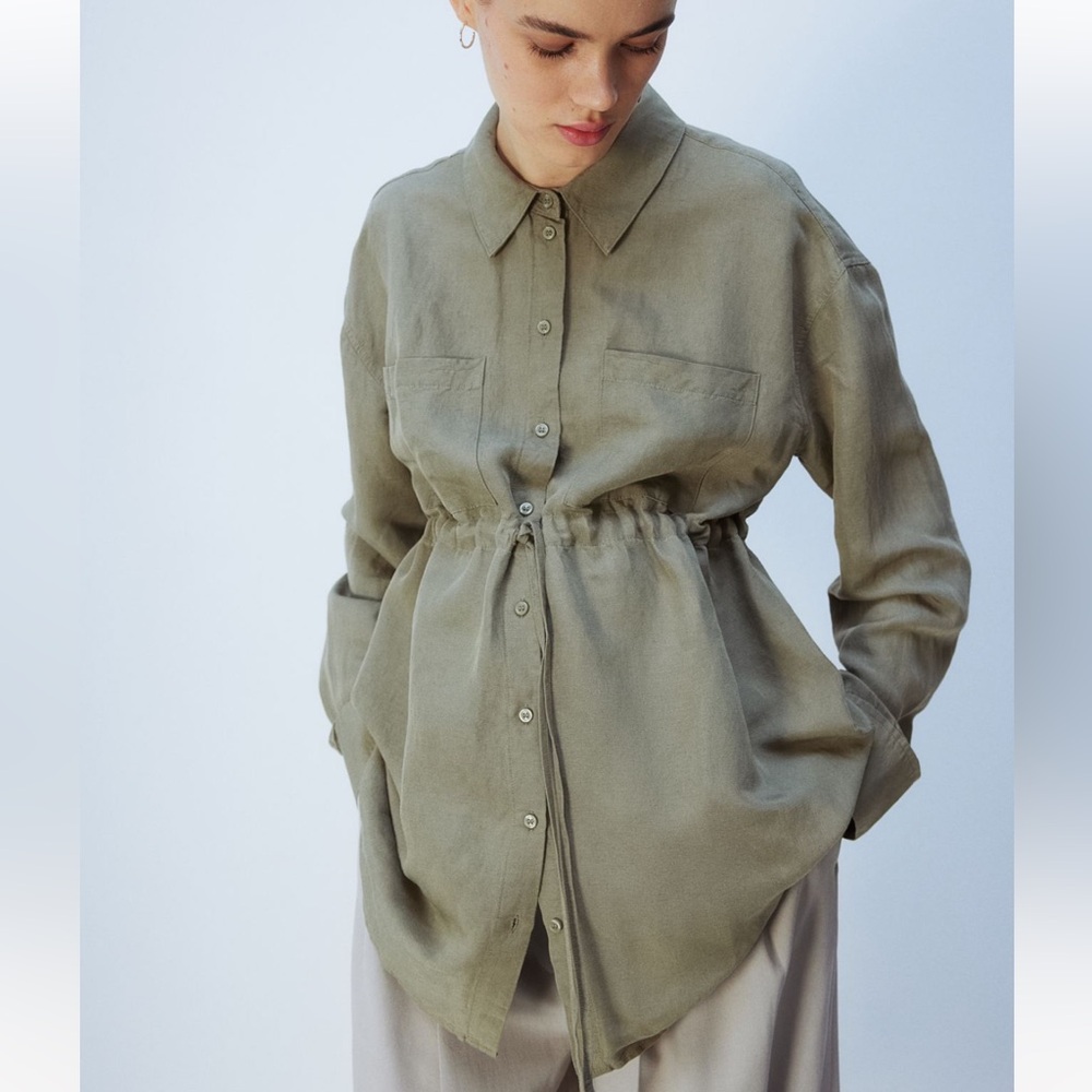 H&M Maternity Linen Set Size Small NWT